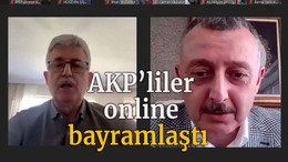 AKP’liler online bayramlaştı
